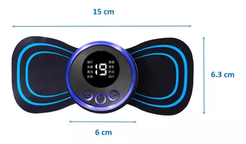 Mini Masajeador Electrico Mariposa EMS