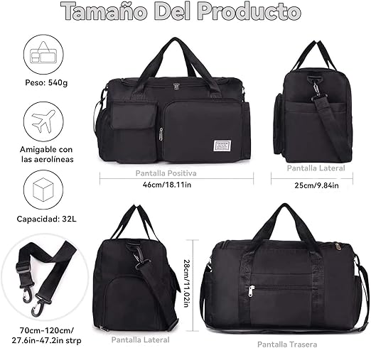 Bolson de Viaje Impermeable - UNISEX