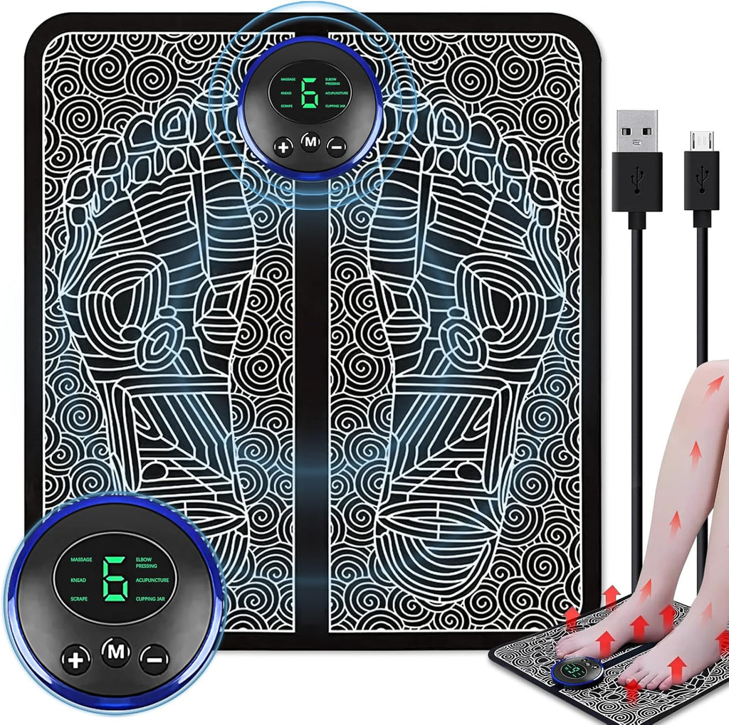 Masajeador EMS para Pies - Alivio instantáneo y descanso total