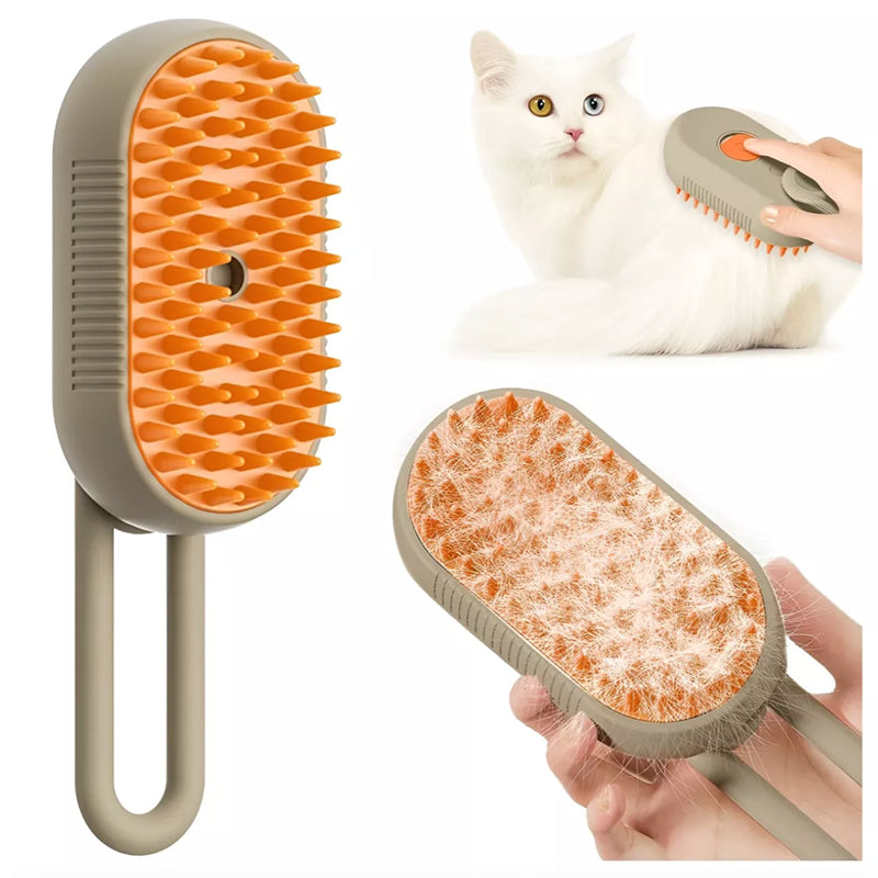 CEPILLO A VAPOR PARA MASCOTA 3 EN 1